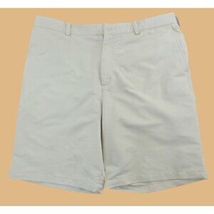 Nike Golf Dri-Fit Mens Beige Textured Shorts 38